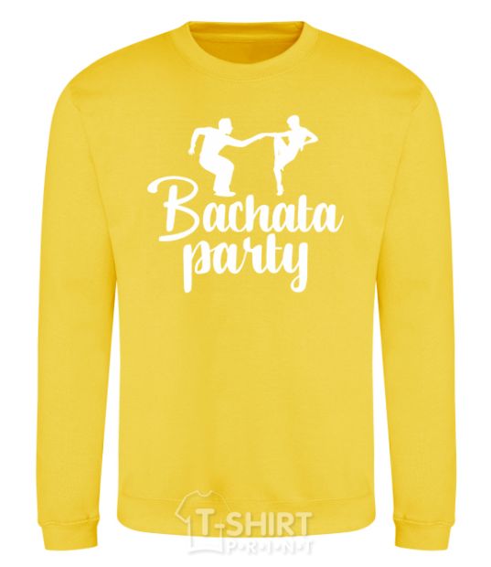 Sweatshirt Bashata party yellow фото