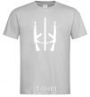 Men's T-Shirt Coat of Arms machine grey фото