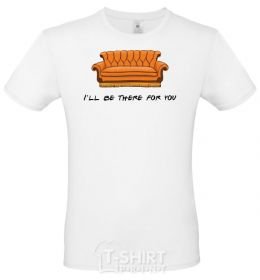 Men's T-Shirt Friends logo White фото