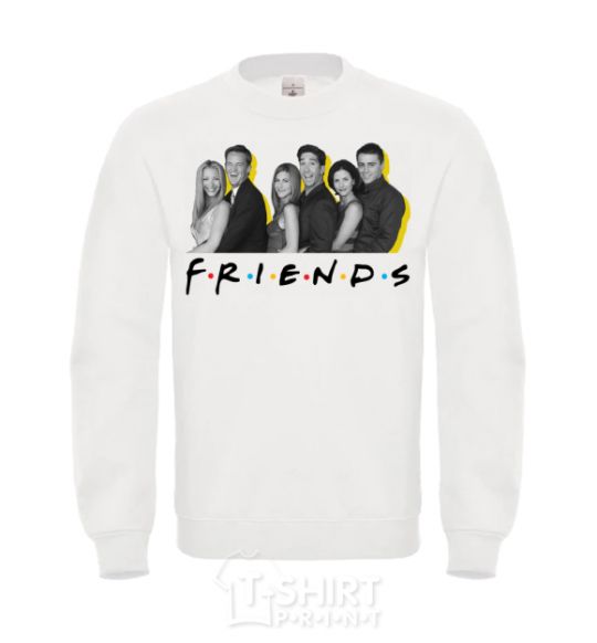 Sweatshirt Friends of the photo with the name White фото