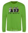 Sweatshirt Friends of the photo with the name orchid-green фото