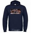 Men`s hoodie Friends of Joey Ross Chandler navy-blue фото