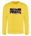 Sweatshirt Friends of Joey Ross Chandler yellow фото