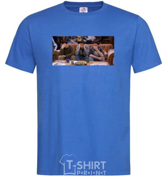 Men's T-Shirt Friends of Joey Ross Chandler royal-blue фото