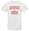 Men's T-Shirt Netflix and chill White фото