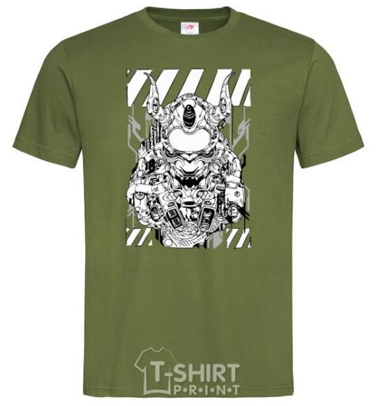 Men's T-Shirt Cyberpunk scetch millennial-khaki фото