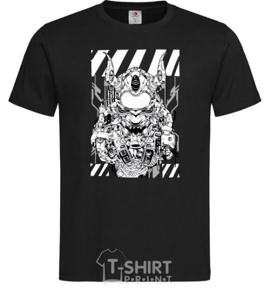 Men's T-Shirt Cyberpunk scetch black фото