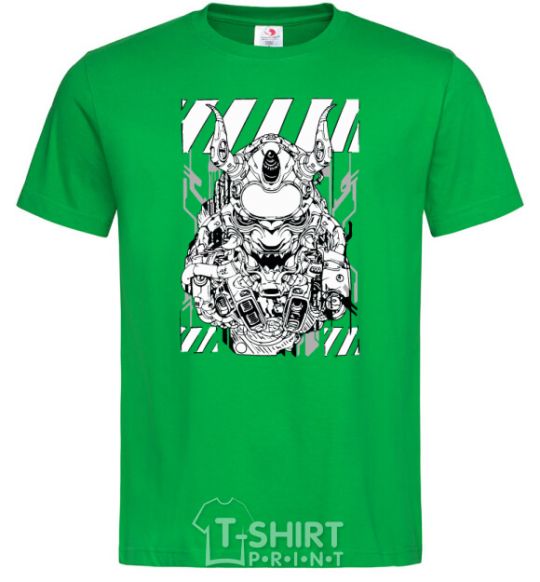 Men's T-Shirt Cyberpunk scetch kelly-green фото