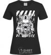 Women's T-shirt Cyberpunk scetch black фото