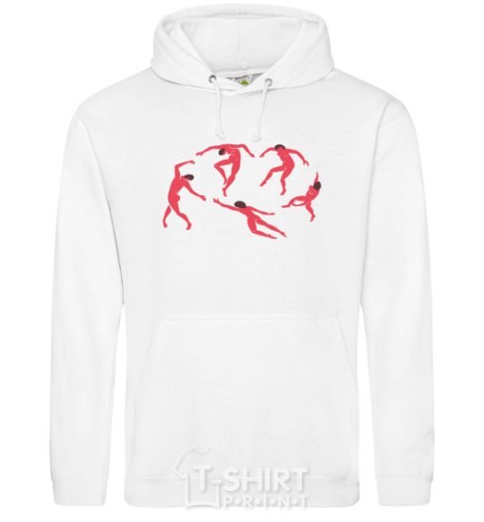 Men`s hoodie Matisse Dance White фото