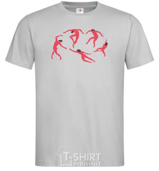 Men's T-Shirt Matisse Dance grey фото