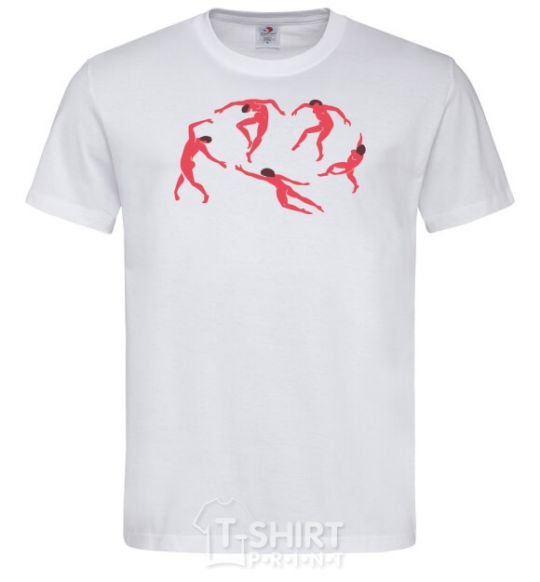 Men's T-Shirt Matisse Dance White фото