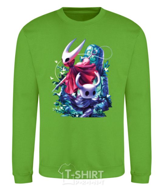Sweatshirt Hollow knight color orchid-green фото