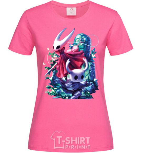 Women's T-shirt Hollow knight color heliconia фото
