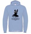 Men`s hoodie Hollow night sky-blue фото