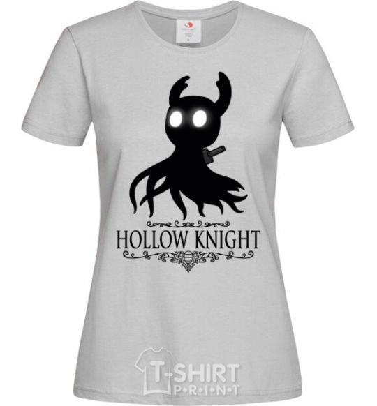 Women's T-shirt Hollow night grey фото
