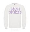 Sweatshirt Mom of girls White фото