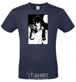 Men's T-Shirt Fairy Tail zeref navy-blue фото
