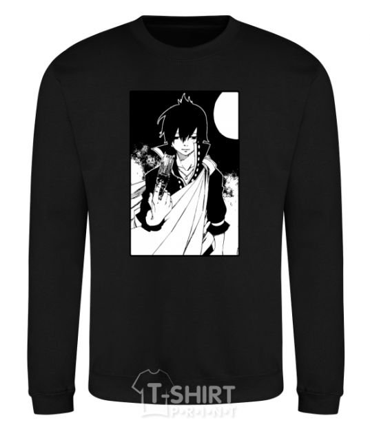 Sweatshirt Fairy Tail zeref black фото