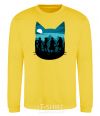 Sweatshirt Fairy Tail shadow yellow фото