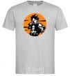 Men's T-Shirt Fairy Tail Nastu in a mug grey фото