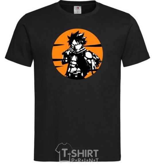 Men's T-Shirt Fairy Tail Nastu in a mug black фото