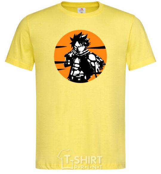 Men's T-Shirt Fairy Tail Nastu in a mug cornsilk фото