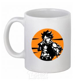 Ceramic mug Fairy Tail Nastu in a mug White фото
