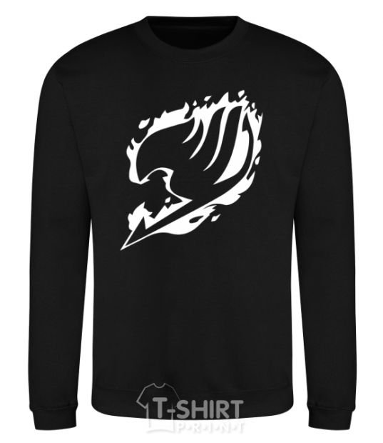 Sweatshirt Fairy Tail logo black фото