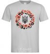 Men's T-Shirt Wreath with a trident grey фото