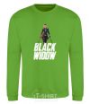 Sweatshirt Black widow orchid-green фото