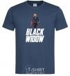 Men's T-Shirt Black widow navy-blue фото