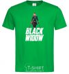 Men's T-Shirt Black widow kelly-green фото