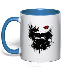 Mug with a colored handle