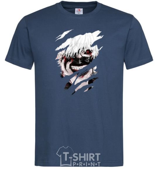 Men's T-Shirt Tokyo Gulch Kaneki navy-blue фото