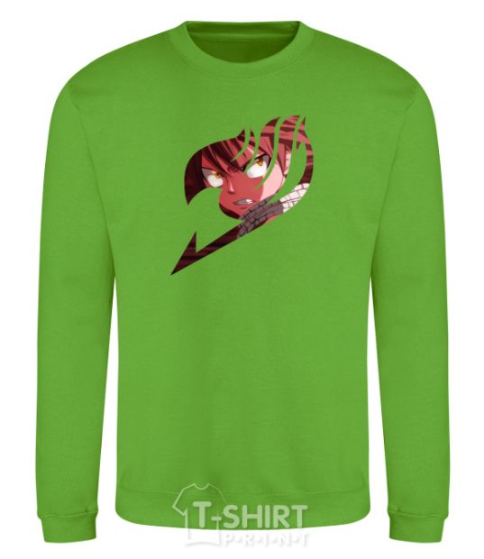 Sweatshirt Fairy Tail Natsu logo orchid-green фото