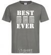 Men's T-Shirt Best Dad Ever dark-grey фото