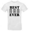 Men's T-Shirt Best Dad Ever White фото