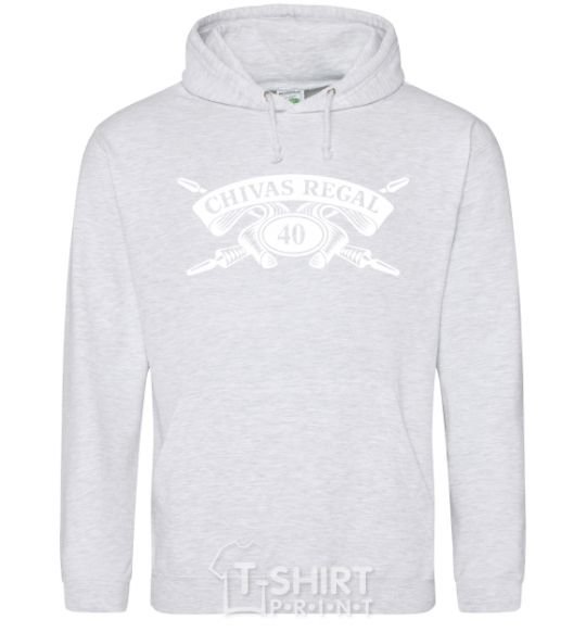 Men`s hoodie Chivas regal sport-grey фото