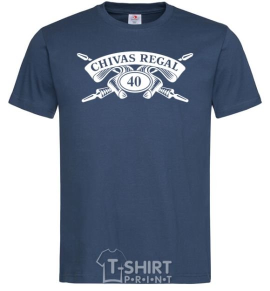 Men's T-Shirt Chivas regal navy-blue фото