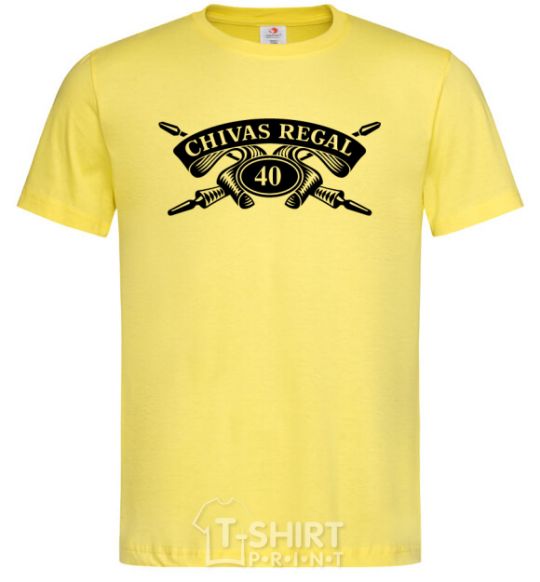 Men's T-Shirt Chivas regal cornsilk фото