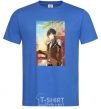 Men's T-Shirt Genshion impact Zhongli royal-blue фото