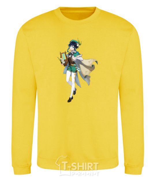 Sweatshirt Genshion impact Vents yellow фото