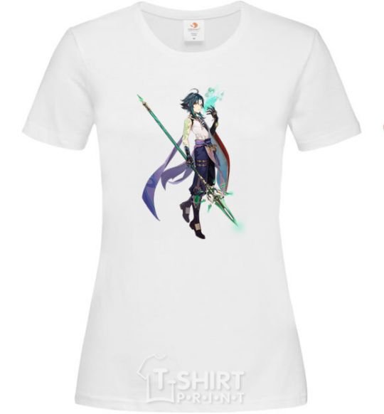 Women's T-shirt Genshion's impact on Xiao White фото