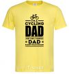 Men's T-Shirt Im a cycling Dad cornsilk фото