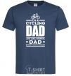 Men's T-Shirt Im a cycling Dad navy-blue фото