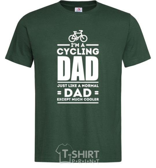 Men's T-Shirt Im a cycling Dad bottle-green фото