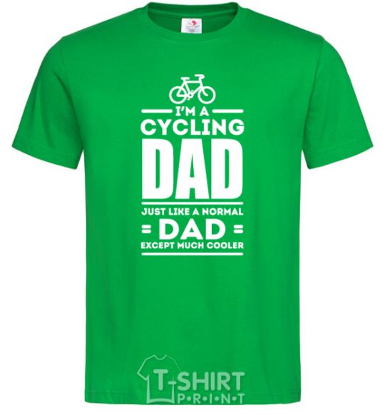 Men's T-Shirt Im a cycling Dad kelly-green фото