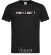 Men's T-Shirt Minecraft logo 3d black фото