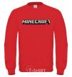 Sweatshirt Minecraft logo 3d yellow фото